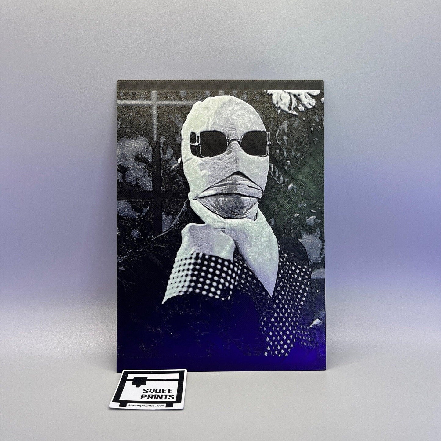 The Invisible Man | 3D Painting | Glow in the Dark - Squee Prints