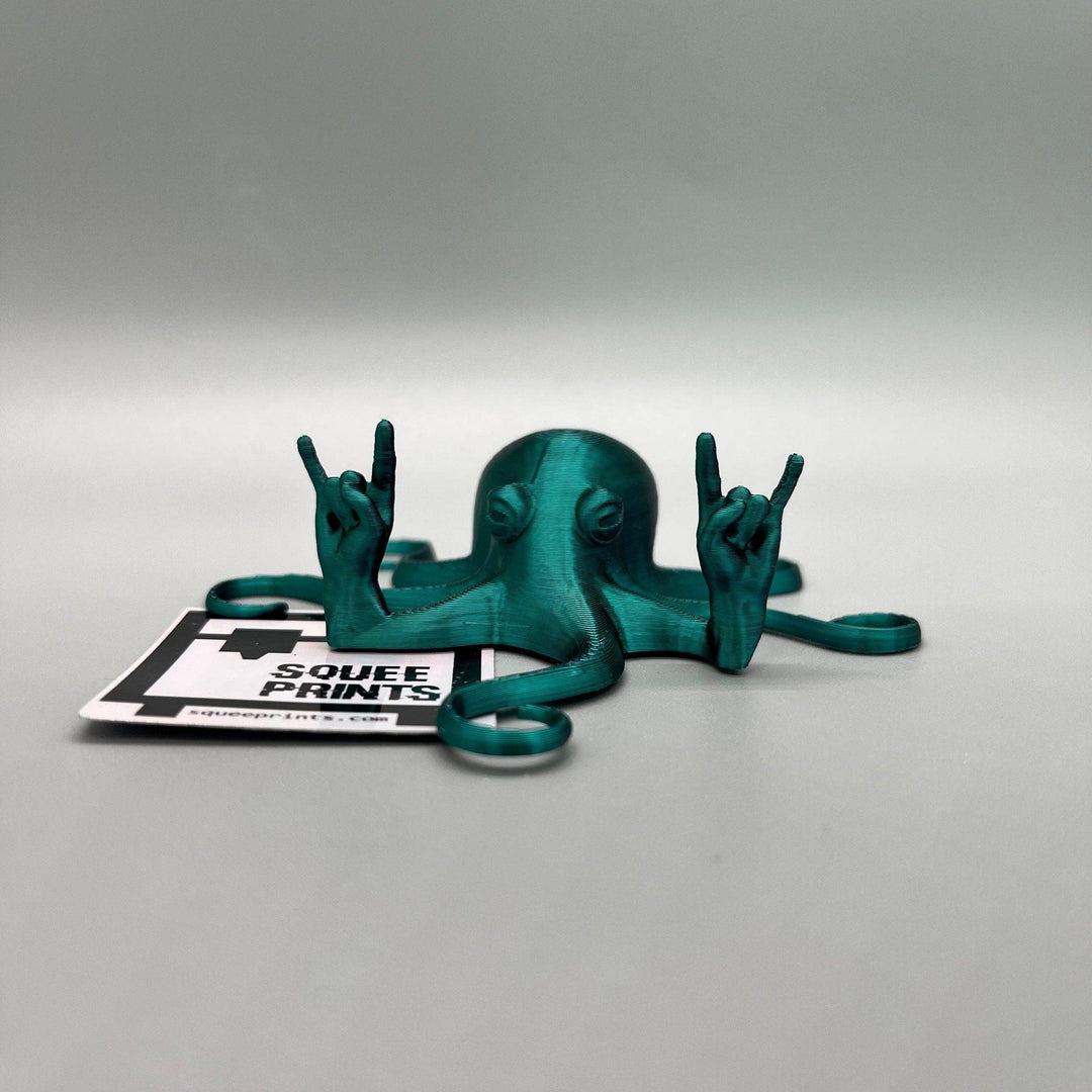 Rocktopus | Prank Gift | Rock Fingers Octopus | Desk Companion - Squee Prints