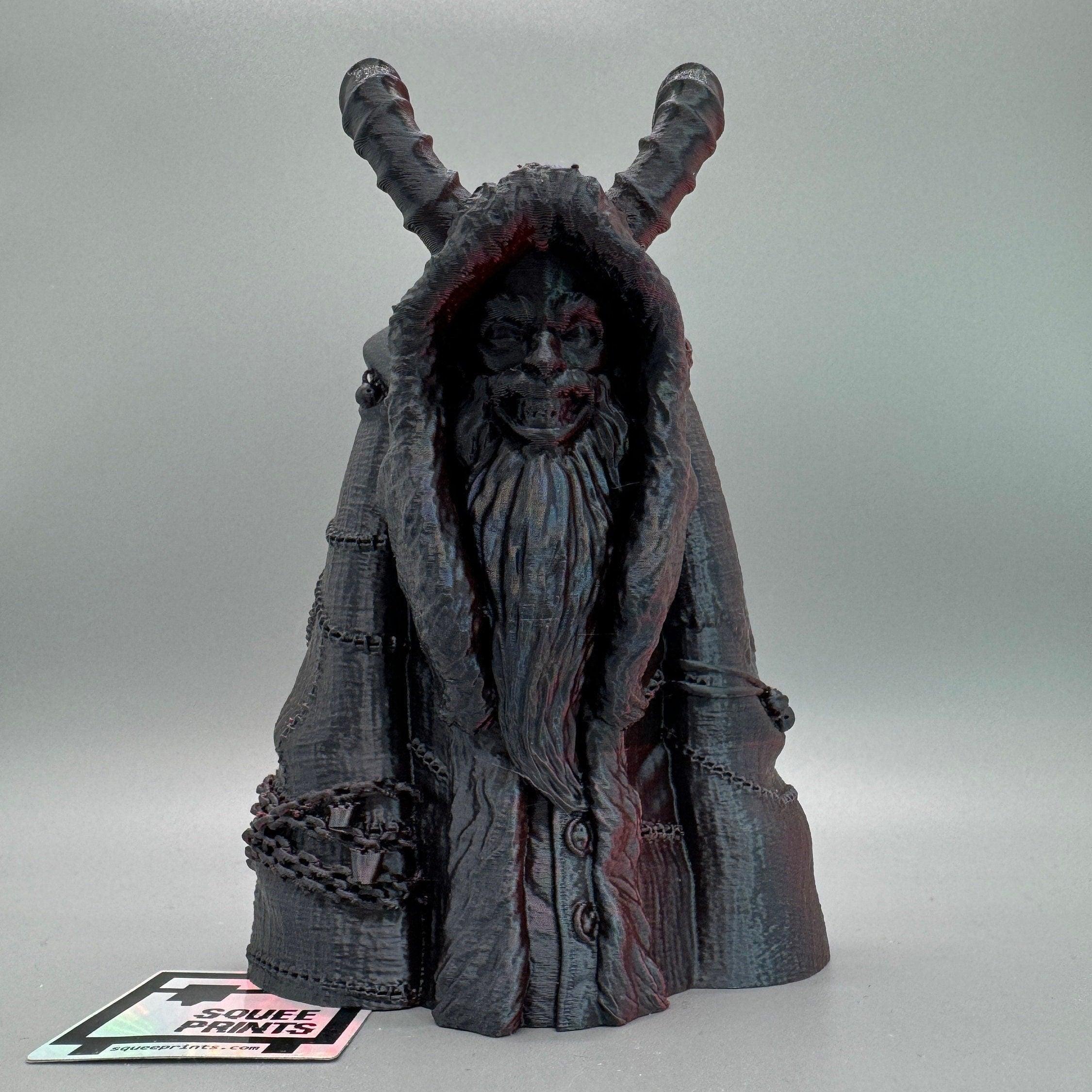 Krampus 3 Magnet, Pewter outlets finish